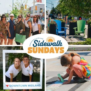 Sidewalk Sundays Downtown Midland, shopping, activities, patios